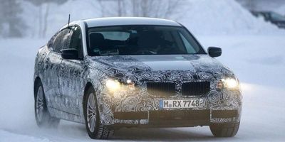 BMW 5 Series GT 2016 завершает снежные тесты